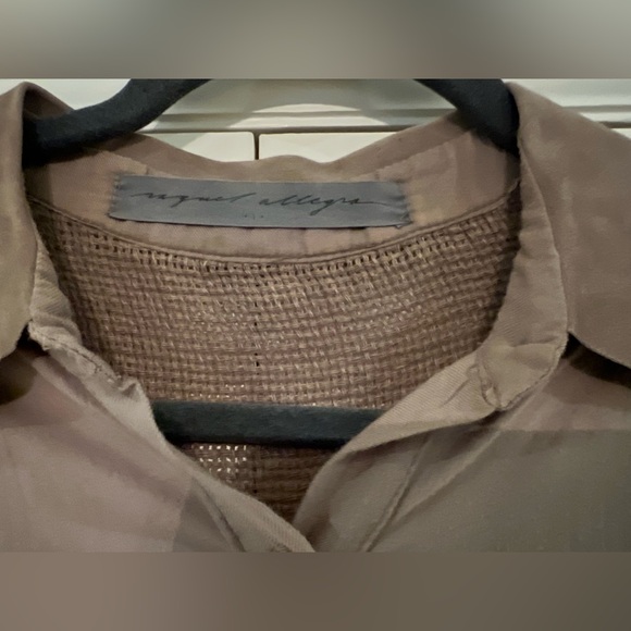 Raquel Allegra , Flowy, Sleeveless Top, Size M - Picture 7 of 11